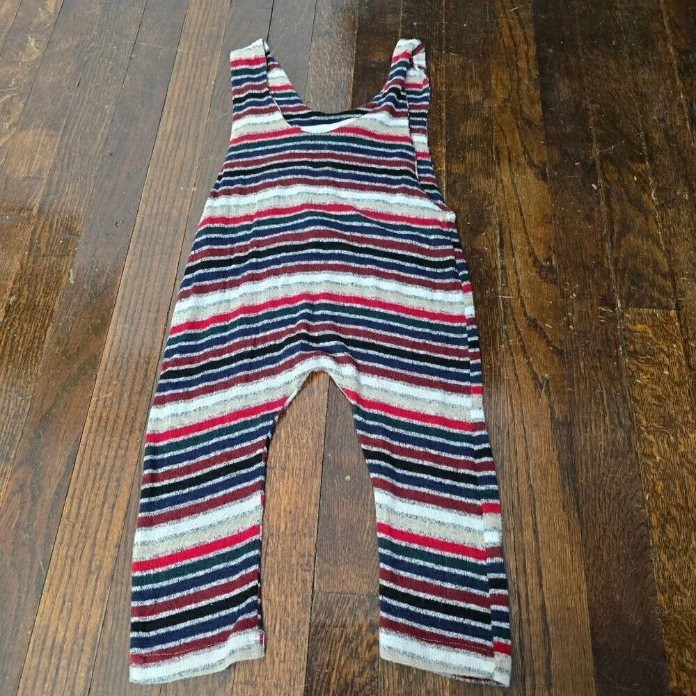 Handmade Reddie's Craft Boutique Striped Romper